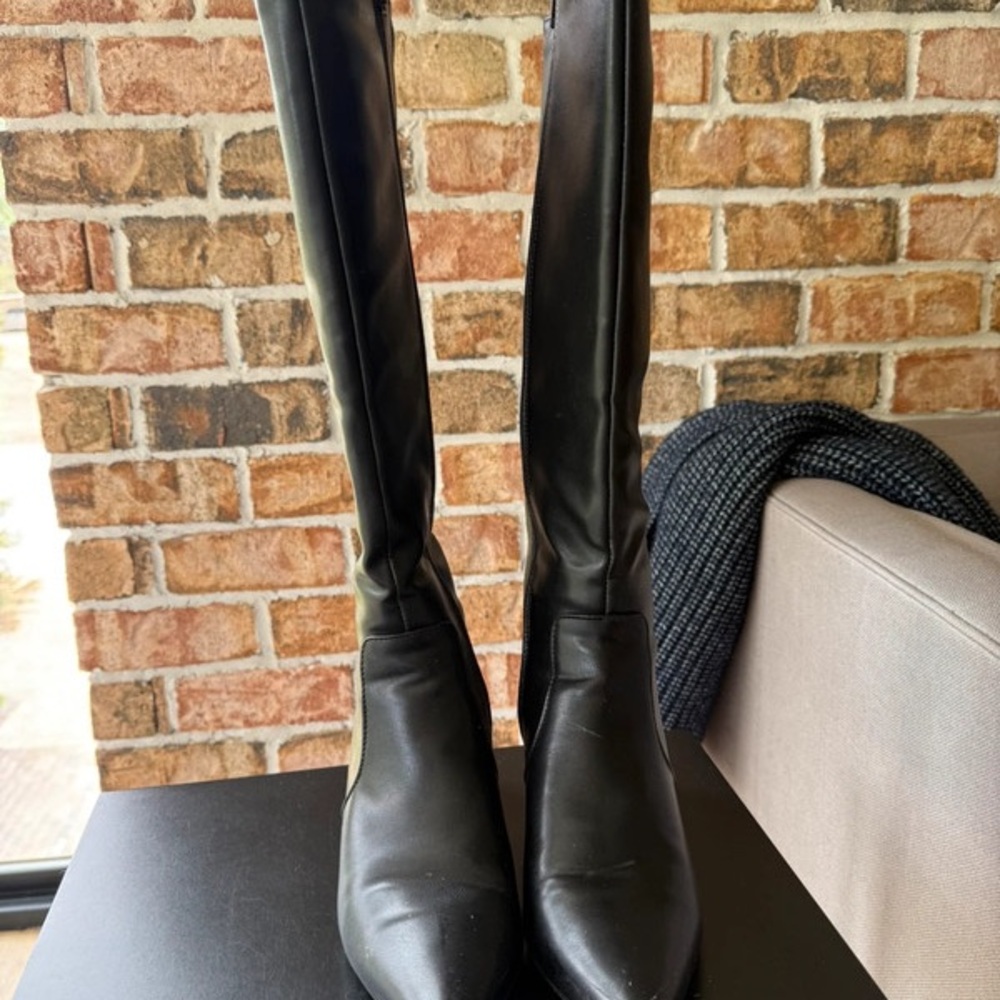 Black Heeled Boots